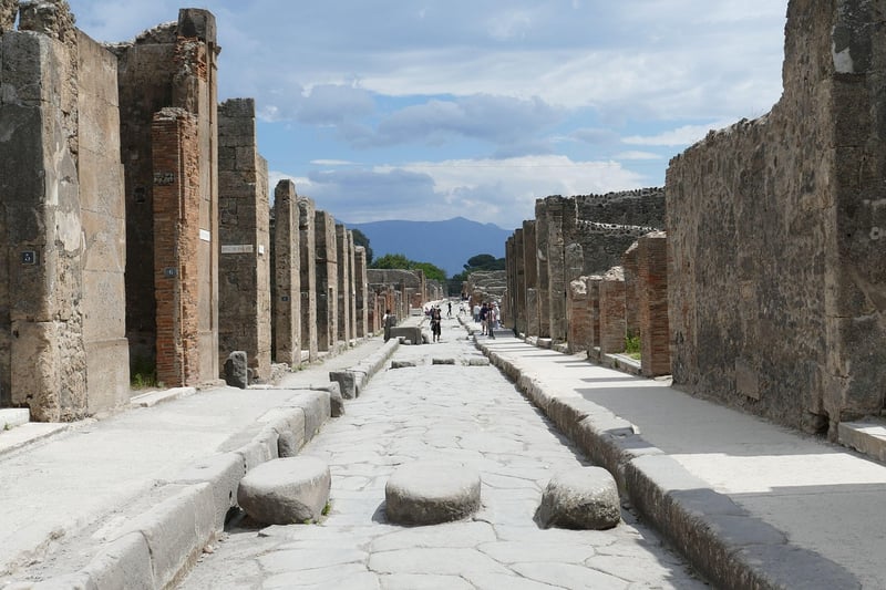 Ruins of Pompeii, Italy